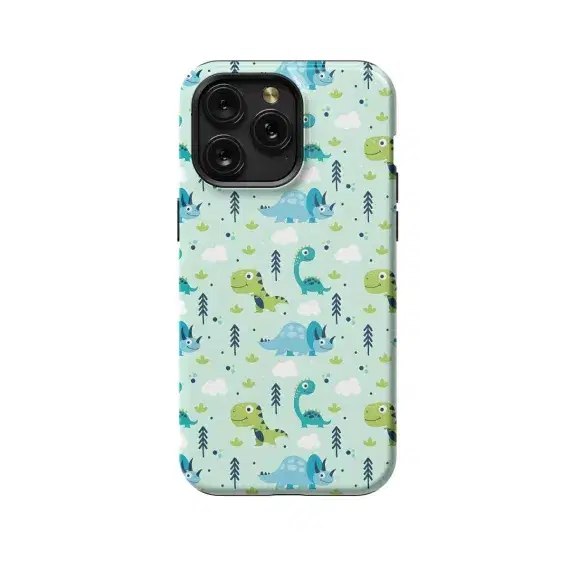 Children Kid Dinosaur Phone Case iPhone Samsung Pixel & More 250 - Image 1