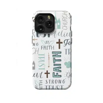 Christian Faith Trust Believe Church Phone Case iPhone Samsung Cover Pixel 1271 - Image 1