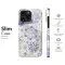 Christmas Hand Drawn Silvery Phone Case iPhone Samsung Cover Pixel 2813 - Image 7