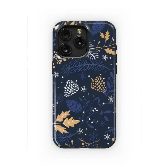 Christmas New Year Seamless Pattern Phone Case iPhone Samsung Cover Pixel 2320 - Image 1