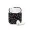 Christmas Pattern Candy Cane Snowflakes AirPods Case AirPods Pro AirPods Pro 2 AirPods 3 AirPods 2 Glossy 2116 - Image 1