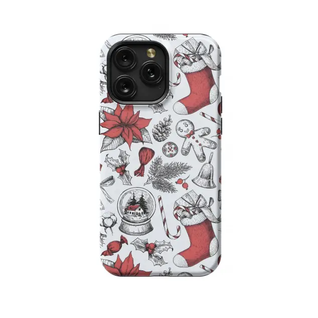 Christmas Pattern Phone Case iPhone Samsung Pixel & More 154