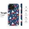 Christmas Pickup Truck Navy Snowflake Phone Case iPhone Samsung Cover Pixel 3546 - Image 6
