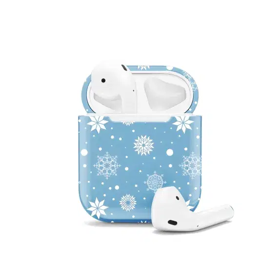 Christmas Snowflake Seamless Pattern AirPods Case AirPods Pro AirPods Pro 2 AirPods 3 AirPods 2 Glossy 2117 - Image 1