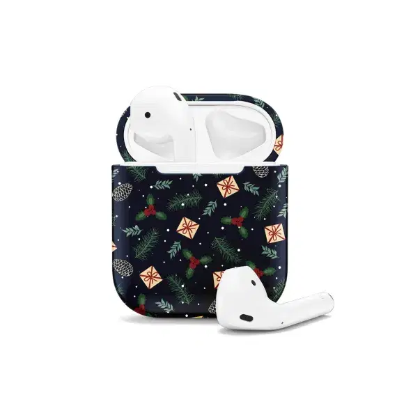 Christmas Winter Seamless Pattern AirPods Case AirPods Pro AirPods Pro 2 AirPods 3 AirPods 2 Glossy 2126 - Image 1