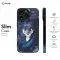 Circle Night Court Symbol Reindeer Feather Acotar Acomaf Velaris Mountain Night Phone Case iPhone Samsung Pixel & More - Image 6