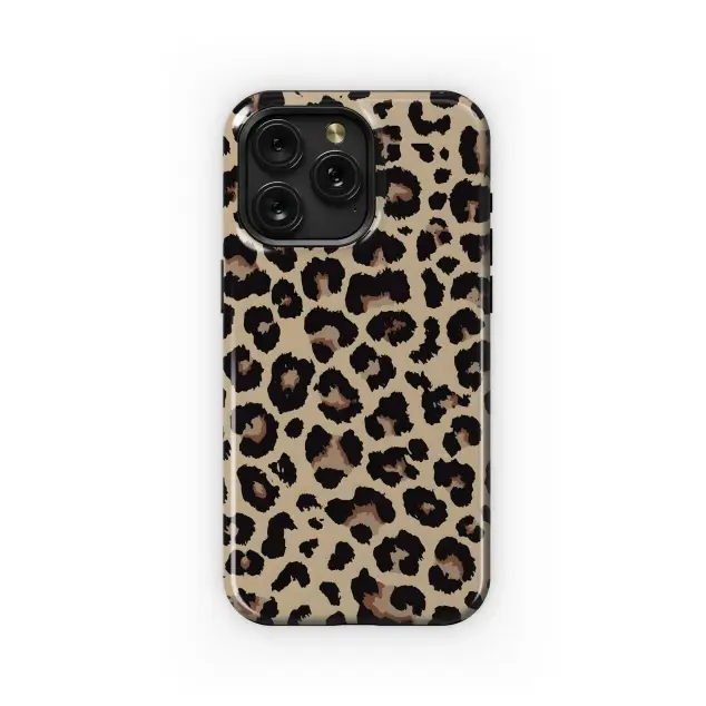 Classic Leopard Print Design Phone Case iPhone Samsung Cover Pixel 5762