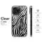 Classic Zebra Print Pattern Phone Case iPhone Samsung Cover Pixel 5365 - Image 8