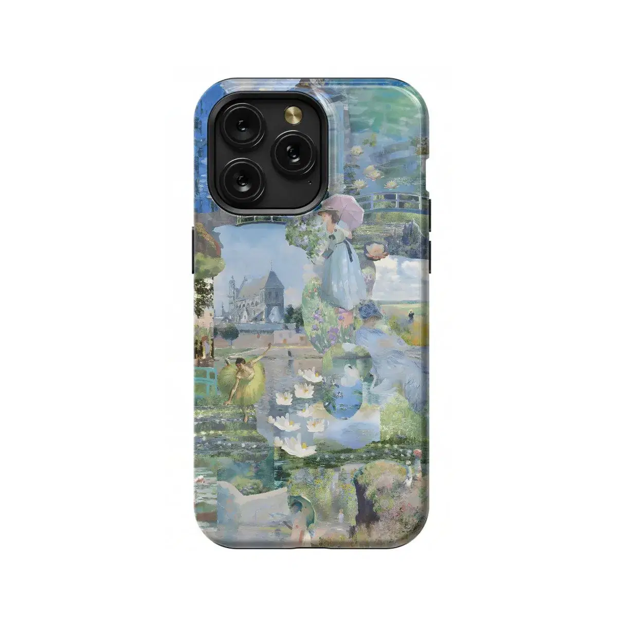 Claude Monet Collage Phone Case iPhone Samsung Pixel & More #602 - Image 1
