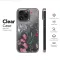 Clear A Nocturne of Petals and Wings Phone Case iPhone Samsung Cover Pixel 6508 - Image 6