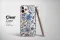 Clear A Nocturne of Sapphire Blooms Phone Case iPhone Samsung Cover Pixel 6531 - Image 2