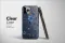 Clear A Nocturne of Sapphire Blooms Phone Case iPhone Samsung Cover Pixel 6531 - Image 3