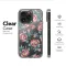 Clear A Nocturne of Vintage Roses Phone Case iPhone Samsung Cover Pixel 6509 - Image 6