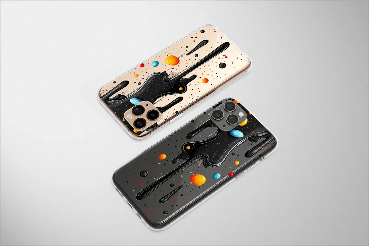 Clear A Splash of the Cosmos Phone Case iPhone Samsung Cover Pixel 6650 - Image 1
