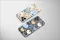Clear Autumn Harvest in Hues of Blue Phone Case iPhone Samsung Cover Pixel 6693 - Image 1