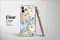 Clear Autumn Harvest in Hues of Blue Phone Case iPhone Samsung Cover Pixel 6693 - Image 2