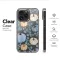 Clear Autumn Harvest in Hues of Blue Phone Case iPhone Samsung Cover Pixel 6693 - Image 6