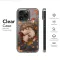 Clear Autumn Leaves and Hedgehog Dreams Phone Case iPhone Samsung Cover Pixel 6854 - Image 6