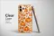 Clear Autumn Pumpkin & Falling Leaves Art Phone Case iPhone Samsung Cover Pixel 7624 - Image 2