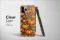 Clear Autumn Pumpkin & Falling Leaves Art Phone Case iPhone Samsung Cover Pixel 7624 - Image 3