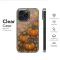 Clear Autumn Pumpkin & Falling Leaves Art Phone Case iPhone Samsung Cover Pixel 7624 - Image 6