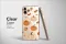 Clear Autumn Spice and Pumpkin Harvest Phone Case iPhone Samsung Cover Pixel 7518 - Image 2
