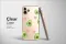 Clear Avo-Cuddle Heart Pattern Art Phone Case iPhone Samsung Cover Pixel 7327 - Image 2