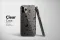 Clear Black Starry Night Sketches Phone Case iPhone Samsung Cover Pixel 6206 - Image 3