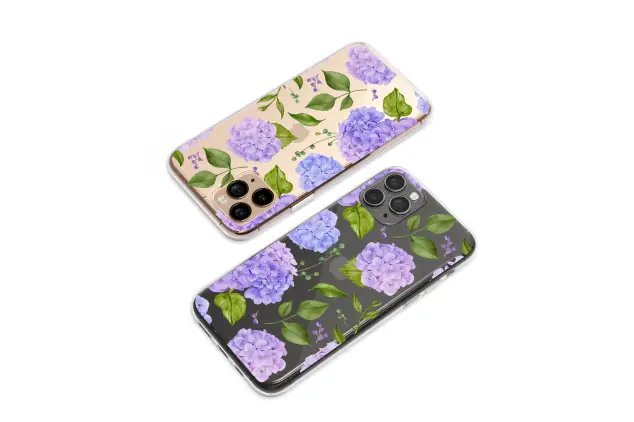 Clear Blooms in the Velvet Night Phone Case iPhone Samsung Cover Pixel 6521