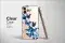 Clear Blue Phone Case Butterfly Floral Seashell Cover - Image 3