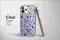 Clear Blue Phone Case Butterfly Floral Seashell Cover - Image 5