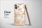 Clear Cafe Au Lait & Cherry Blossoms Phone Case iPhone Samsung Cover Pixel 7397 - Image 2