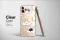 Clear Cats Dreaming on Celestial Pillows Phone Case iPhone Samsung Cover Pixel 6354 - Image 2