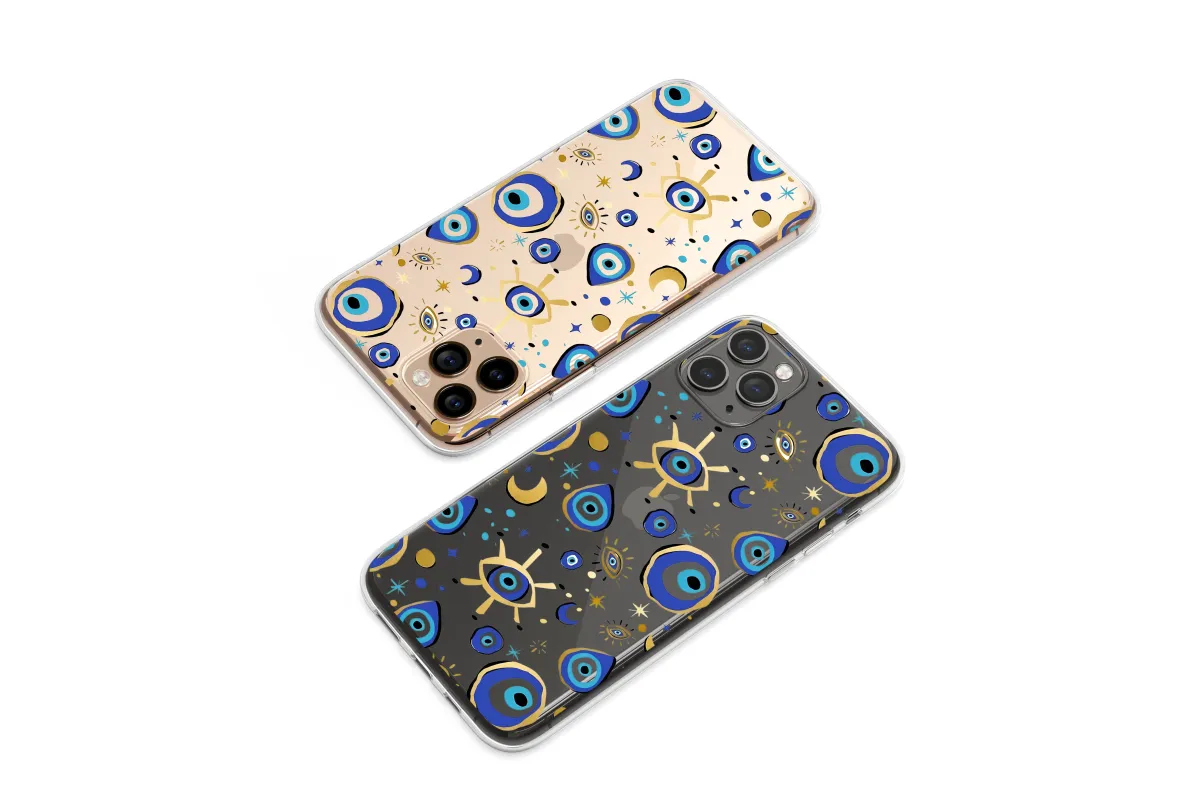 Clear Celestial Amulets of the Night Phone Case iPhone Samsung Cover Pixel 6244 - Image 1