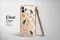 Clear Celestial Cat in Starlight Garden Phone Case iPhone Samsung Cover Pixel 7822 - Image 2