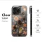 Clear Clear Abstract Autumn Pine Cone and Leaf Glitch Art Phone Case Cover for iPhone 17 Pro Max 16 15 13 Samsung S25 S24 Pixel 8779 - Image 6