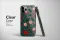 Clear Clear Abstract Winter Floral Glitch Art Design Phone Case Cover for iPhone 17 Pro Max 16 15 Plus 14 13 Mini Samsung S25 S24 Pixel 10 9 8391 - Image 3