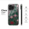 Clear Clear Abstract Winter Floral Glitch Art Design Phone Case Cover for iPhone 17 Pro Max 16 15 Plus 14 13 Mini Samsung S25 S24 Pixel 10 9 8391 - Image 6