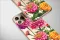 Clear Clear Botanical Zinnia Floral Glitch Art Design Phone Case Cover for iPhone 17 Pro Max 16 15 Plus 14 13 Mini Samsung S25 S24 Pixel 10 9 8435 - Image 4