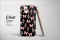 Clear Clear Coquette Tulip Bow Glitch Heart Pattern Phone Case Cover for iPhone 17 Pro Max 16 15 Plus 14 13 Mini Samsung S25 S24 Pixel 10 9 8709 - Image 2