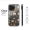 Clear Clear Cozy Library Cottagecore Book and Tea Pattern Phone Case Cover for iPhone 17 Pro Max 16 15 13 Samsung S26 S25 Pixel 9988 - Image 7