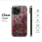 Clear Clear Crimson Red Watercolor Floral Pattern Art Phone Case Cover for iPhone 17 Pro Max 16 15 Plus 14 13 Mini Samsung S26 S25 Pixel 10 9 9873 - Image 6
