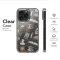 Clear Clear Dark Academia Skull Books Vintage Pattern Phone Case Cover for iPhone 17 Pro Max 16 15 Plus 14 13 Mini Samsung S26 S25 Pixel 10 9 9671 - Image 6