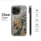 Clear Clear Earthy Orange Botanical Floral Modern Art Print Phone Case Cover for iPhone 17 Pro Max 16 15 13 Samsung S25 S24 Pixel 8818 - Image 6