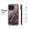 Clear Clear Festive Candy Cane Glitch Art Design Phone Case Cover for iPhone 17 Pro Max 16 15 Plus 14 13 Mini Samsung S25 S24 Pixel 10 9 8452 - Image 6