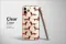 Clear Clear Festive Dachshund Dog Reindeer Holiday Sweater Pattern Phone Case Cover for iPhone 17 Pro Max 16 15 13 Samsung S25 S24 Pixel 8810 - Image 2