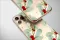 Clear Clear Festive Mistletoe Watercolor with Gold Glitter Stripes Phone Case Cover for iPhone 17 Pro Max 16 15 13 Samsung S25 S24 Pixel 8433 - Image 4