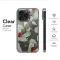 Clear Clear Festive Mistletoe Watercolor with Gold Glitter Stripes Phone Case Cover for iPhone 17 Pro Max 16 15 13 Samsung S25 S24 Pixel 8433 - Image 6
