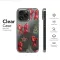 Clear Clear Festive Red Bow and Christmas Tree Holiday Pattern Phone Case Cover for iPhone 17 Pro Max 16 15 13 Samsung S25 S24 Pixel 8206 - Image 6