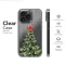 Clear Clear Festive Watercolor Christmas Tree Holiday Design Phone Case Cover for iPhone 17 Pro Max 16 15 13 Samsung S25 S24 Pixel 8525 - Image 6